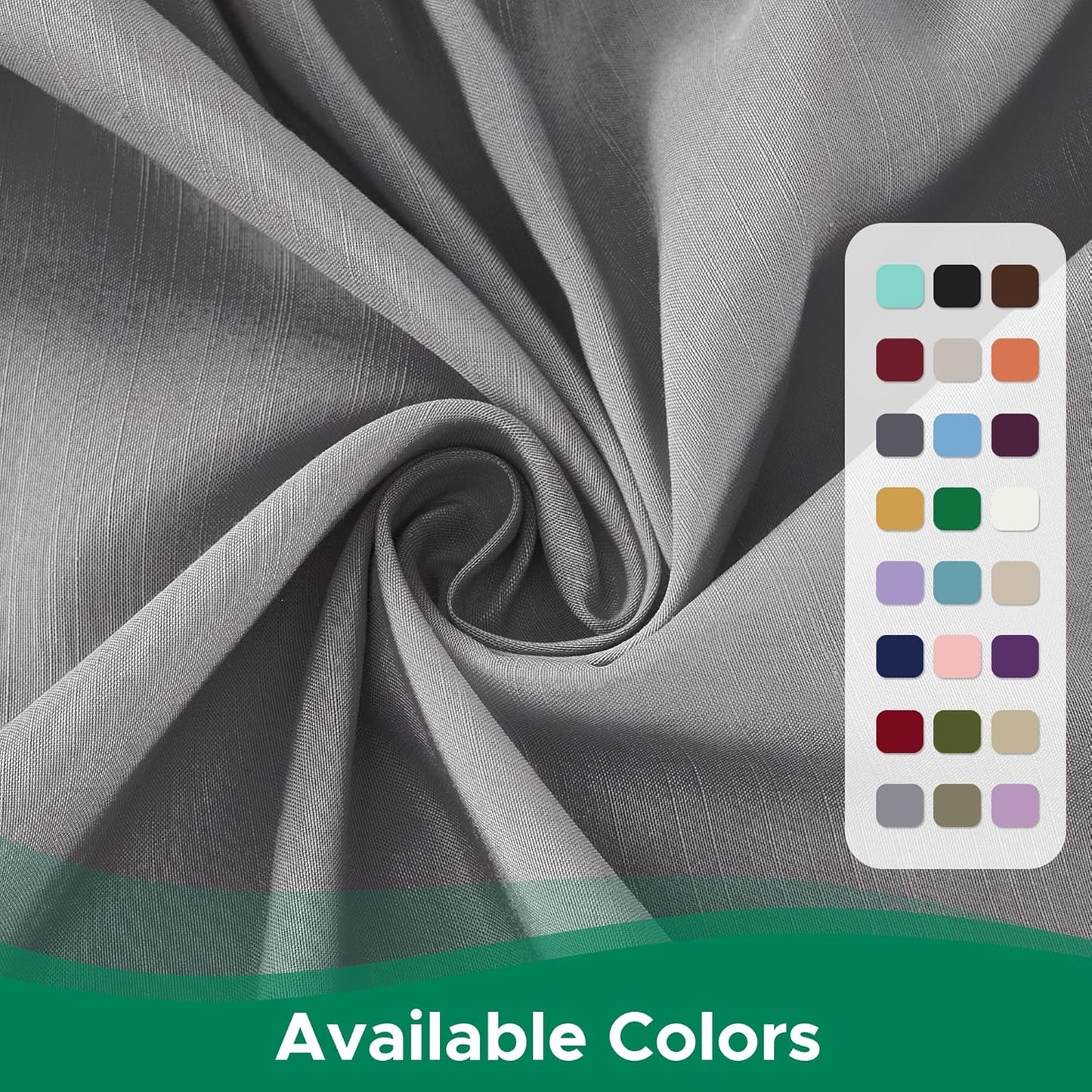 Biscaynebay Wrap Around Bed Skirts for King & Cal King Beds Extra Long Drop of 25", Silver Grey Adjustable Elastic Dust Ruffles Easy Fit Wrinkle Resistant Silky Luxurious Fabric Machine Washable
