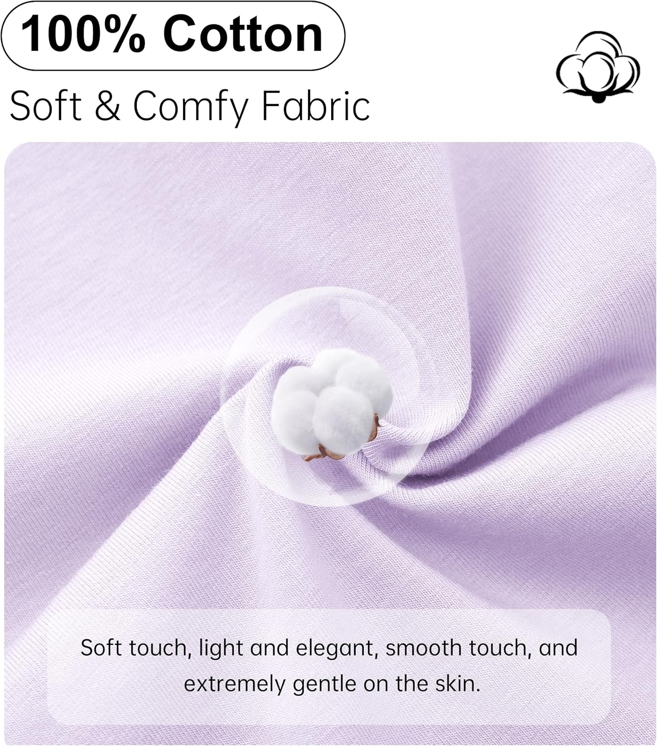 ANLIQI Women's 100% Cotton Robes Long Zipper Front House coats 3/4 Sleeve Bathrobes Lightweight Full Length Robe with Pockets