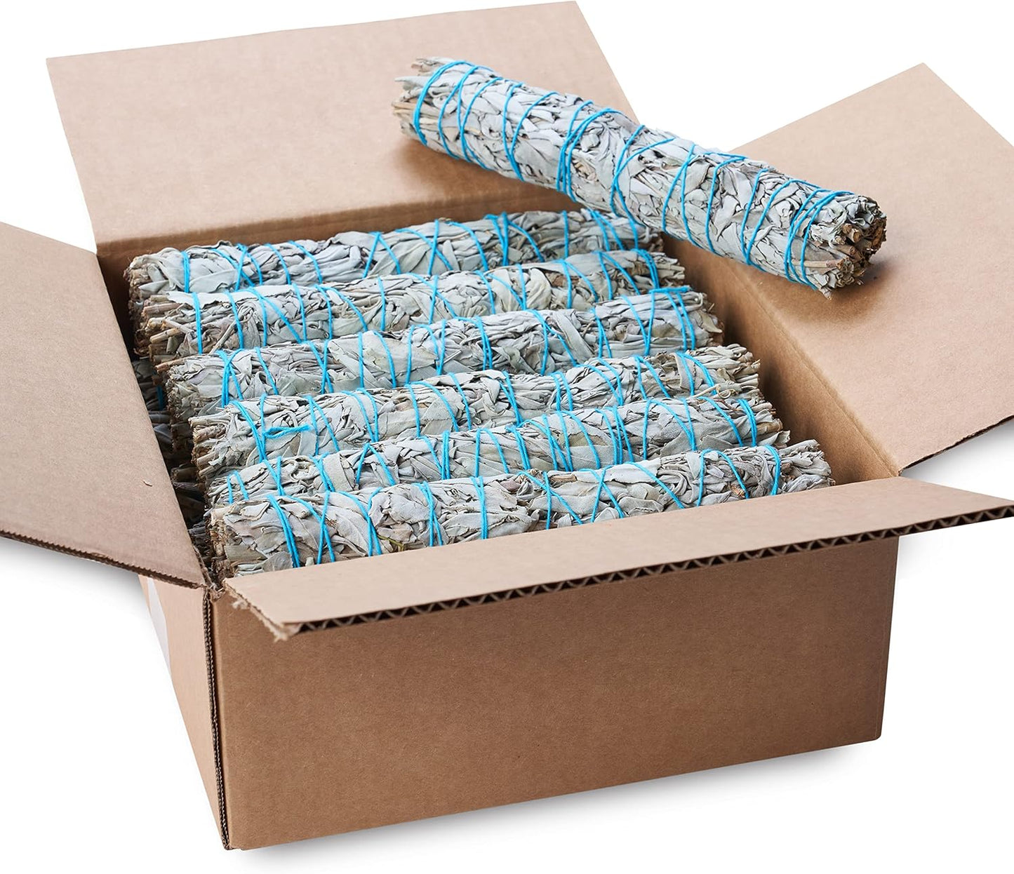 JL Local Wanderlust 9” White Sage Smudge Stick - Extra Large Smudging Wand Incense Stick for Cleansing, Purifying, Healing, Meditation, Yoga, Blessing (12 Pack)