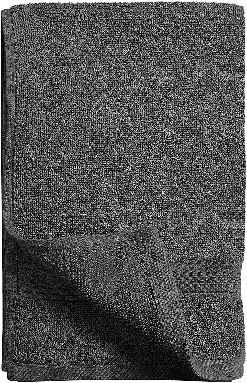 Utopia Towels 72 Pack Premium Hand Towels Set, 16 by 28 inches, 100% Ring Spun Cotton, Ultra Soft and Highly Absorbent 600GSM Towels for Bathroom, Gym, Shower, Hotel, and Spa, Grey