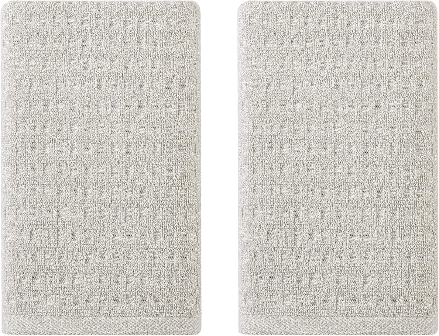 Tommy Bahama- Hand Towel Set, Highly Absorbent Cotton Bathroom Decor, Low Linting & Fade Resistant (Northern Pacific Light Brown, 2 Piece)