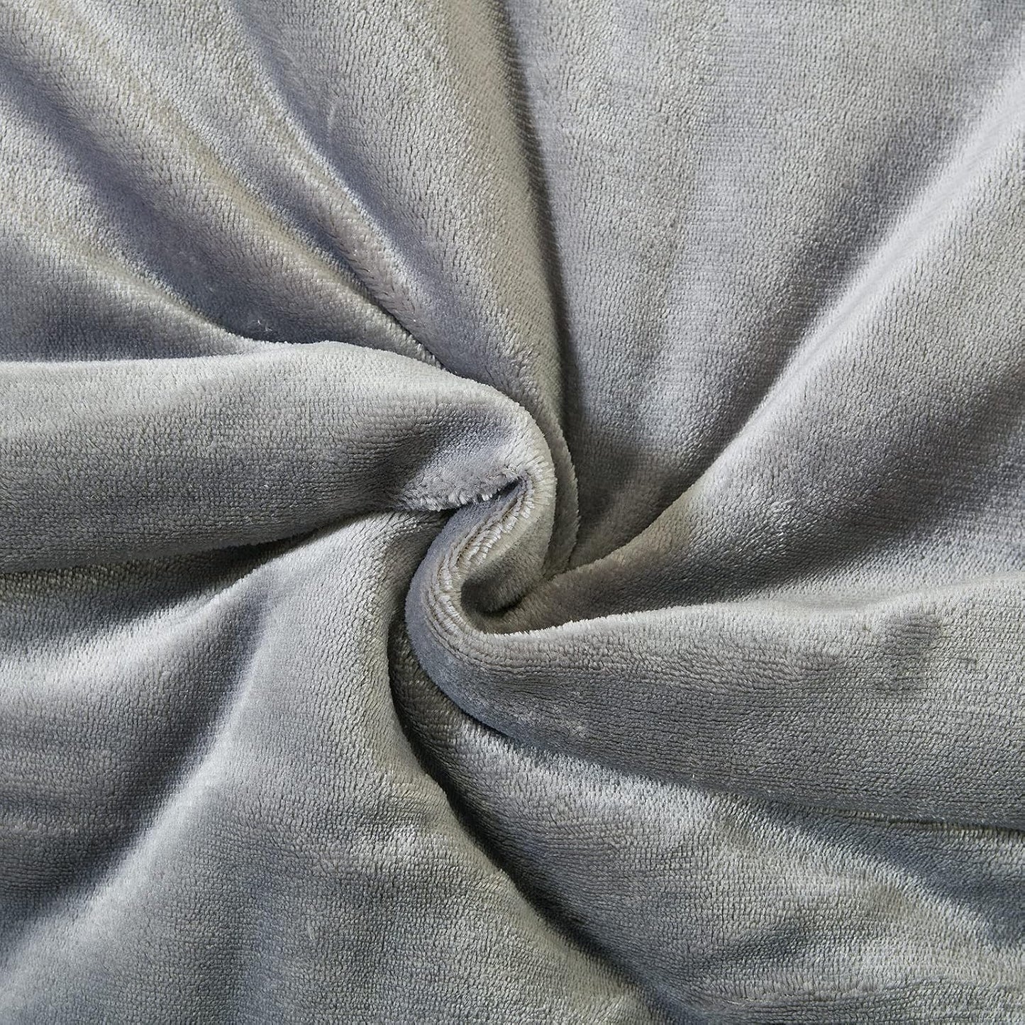 SOCHOW Sherpa Fleece Throw Blanket, Double-Sided Super Soft Luxurious Plush Blanket TwinSize 60 inchx80 inch, Grey