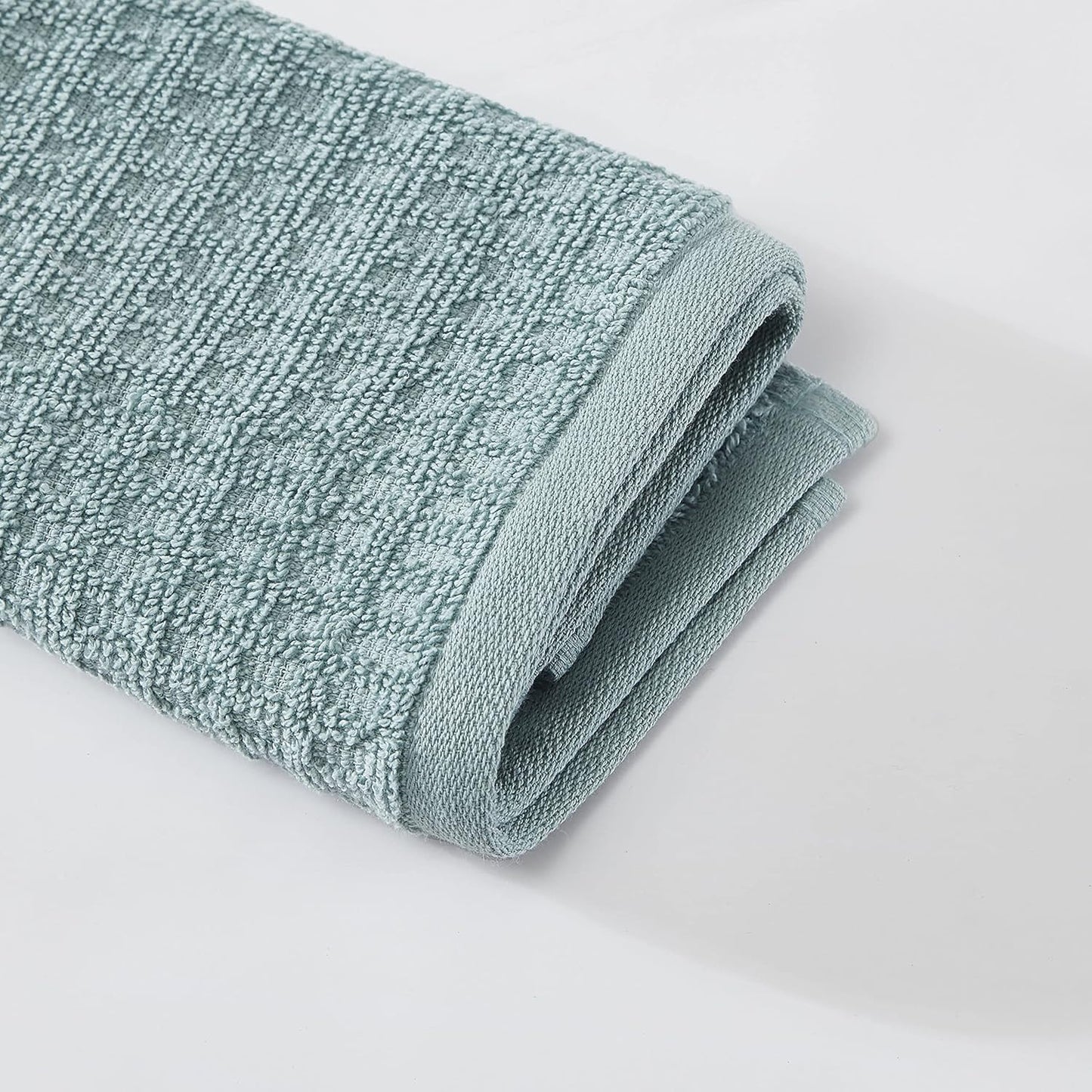 Tommy Bahama- Washcloth Set, Highly Absorbent Cotton Bathroom Decor, Low Linting & Fade Resistant, Oeko-Tex Certified (Northern Pacific Turquoise, 12 Piece)