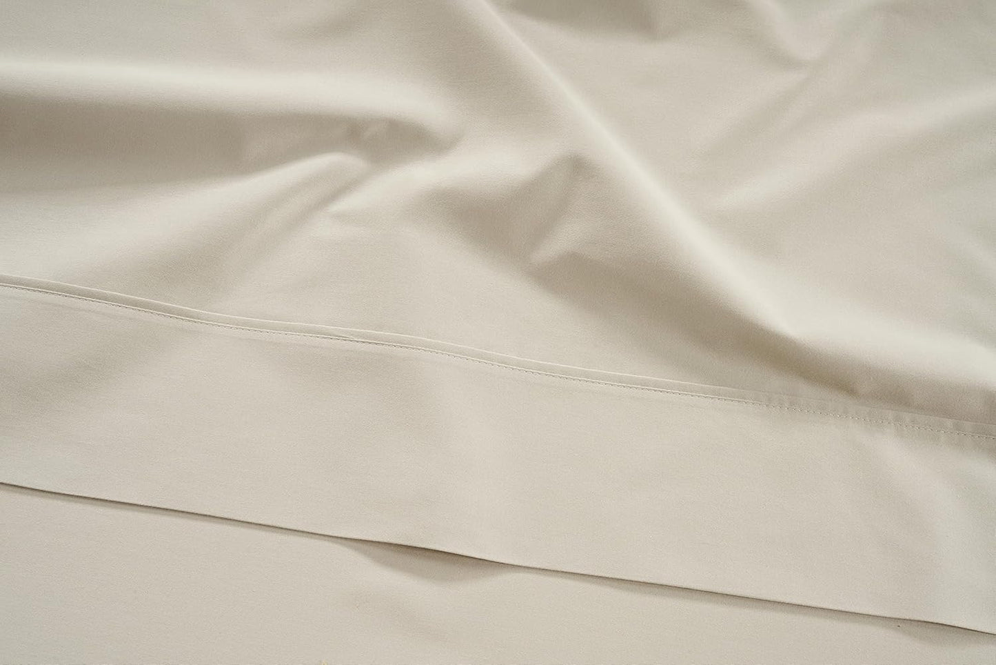 LANE LINEN Twin XL Sheets – 450 Thread Count Cotton Bed Sheets, Naturally Cooling & Soft, 15” Deep Pocket Twin Extra Long Sheet Set, Machine Washable, Ivory