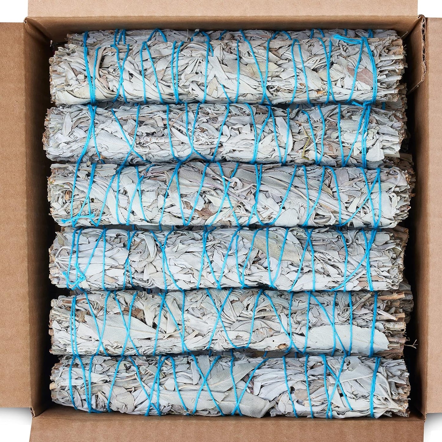 JL Local Wanderlust 9” White Sage Smudge Stick - Extra Large Smudging Wand Incense Stick for Cleansing, Purifying, Healing, Meditation, Yoga, Blessing (12 Pack)