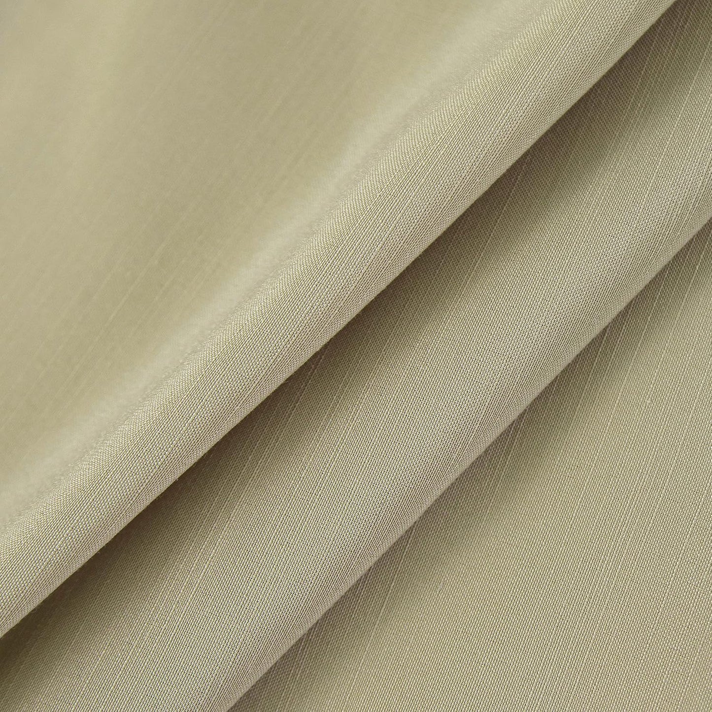 Biscaynebay Wrap Around Bed Skirts for King & Cal King Beds with 21" Drop, Camel Grey Adjustable Elastic Dust Ruffles Easy Fit Wrinkle Resistant Silky Luxurious Fabric Machine Washable