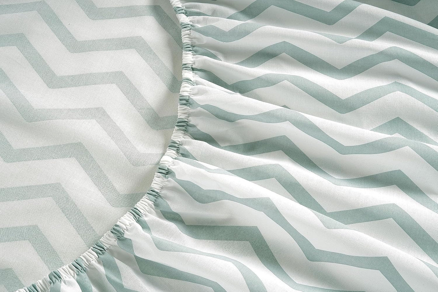 LANE LINEN Twin XL Sheets for Adjustable Bed Split King – 450 Thread Count 100% Cotton Bedsheets, Soft & Breathable Sateen Sheets, 15” Deep Pocket Fitted Sheet, Premium Hotel Quality, Chevron