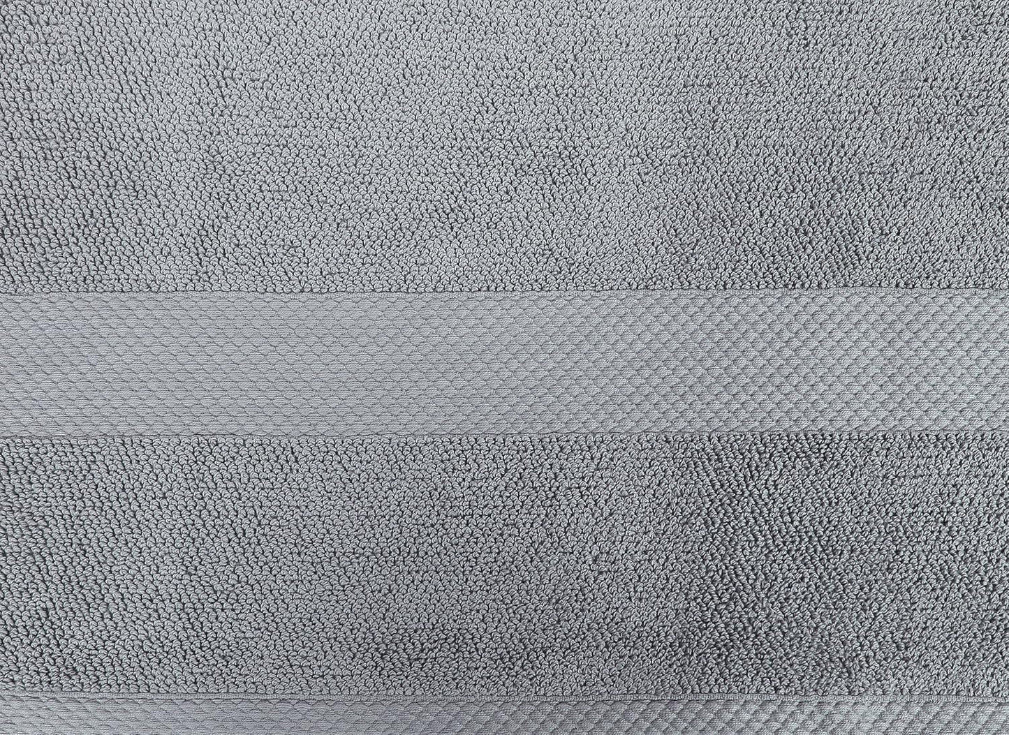 MAURA Premium Bath Sheets 100% Cotton 35x70 Oversized Ultra Absorbent Quick Dry Soft Towel Set for Bathroom Extra Large Bath Towels, Cool Grey